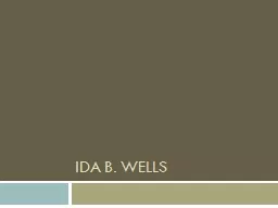 Ida B. Wells Immigrant Stories