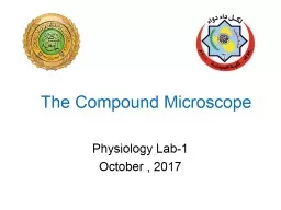 The Compound Microscope Physiology Lab-1
