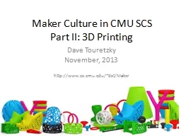 Maker Culture in CMU SCS