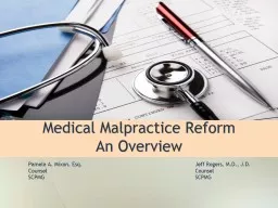 Medical Malpractice Reform