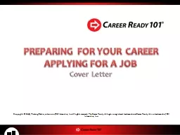PREPARING FOR YOUR CAREER