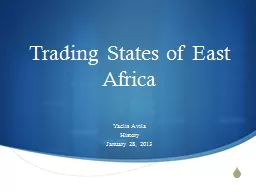 Trading States of East Africa