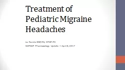 Treatment of Pediatric Migraine Headaches