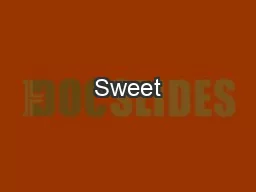 Sweet  Sweets by  brandon