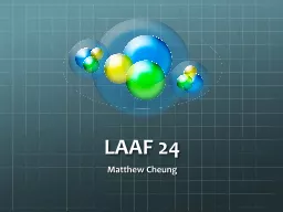 LAAF 24 Matthew Cheung Previously on