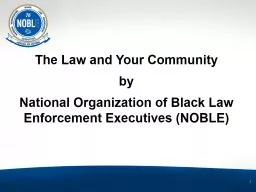 The  Law and Your Community