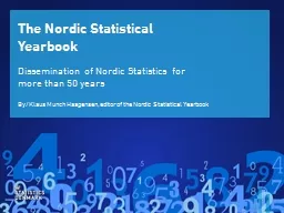 The Nordic Statistical  Y