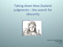 Taking down New Zealand judgments – the search for obscurity