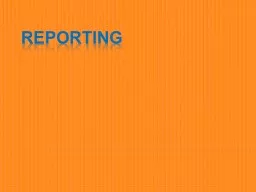 reporting INCIDENT REPORTING SYSTEM