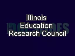 Illinois Education Research Council