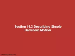 Section 14.3 Describing Simple