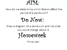Homework Finish lab! Do Now: