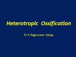 Heterotropic  Ossification