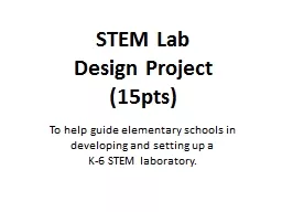 STEM Lab  Design Project