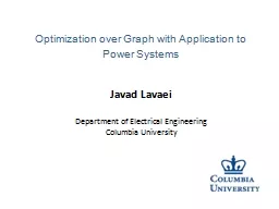Javad Lavaei   Department of Electrical Engineering