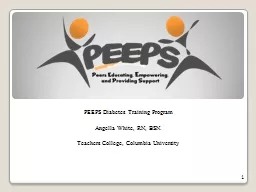 1 PEEPS Diabetes Training Program