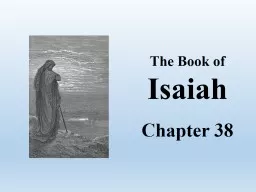 The Book of Isaiah Chapter 38