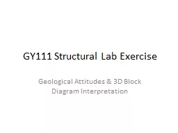 GY111 Structural Lab Exercise