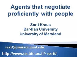 Agents that negotiate proficiently with people