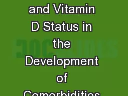 Immune Mediators and Vitamin D Status in the Development of Comorbidities of Pregnancy