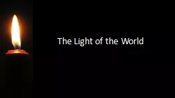 The Light of the World Mark 10:46-52