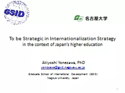 To be Strategic in Internationalization Strategy