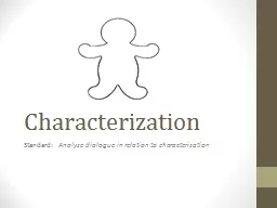 Characterization Standard: