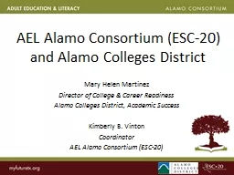 AEL Alamo Consortium (ESC-20)