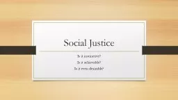 Social Justice Is it instinctive?