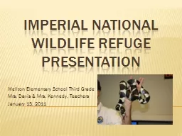 Imperial National Wildlife Refuge Presentation