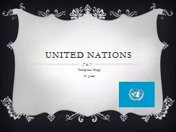 United Nations Tammy-Lee Knopp