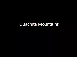Ouachita Mountains Ouachita
