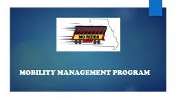 Mobility Management Program
