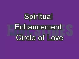 Spiritual Enhancement Circle of Love