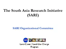 The South/Southeast   Asia Research Initiative (SARI)