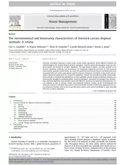 Review The environmental and biosecurity characteristi