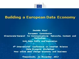 Building a European Data
