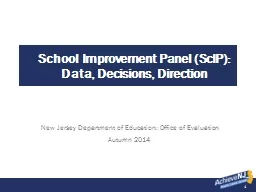 School Improvement Panel (