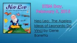 Neo Leo:  The Ageless Ideas of Leonardo Da Vinci