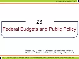 12 Federal Budgets and Public