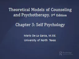 Theoretical Models of Counseling and Psychotherapy,
