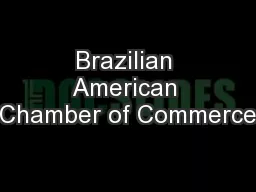 Brazilian American Chamber of Commerce