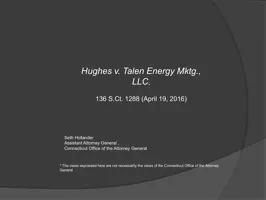Hughes v.  Talen  Energy Mktg., LLC