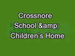 Crossnore  School & Children’s Home