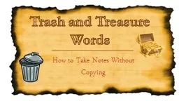 Trash and Treasure Words