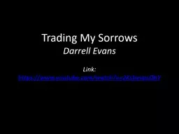 Trading My Sorrows Darrell Evans