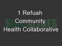 1 Refuah Community Health Collaborative