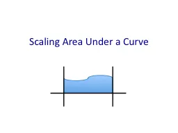 Scaling Area Under a Curve
