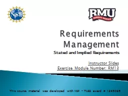 Requirements  Management