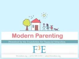 Modern Parenting Presented by the Foundation for Financial Education